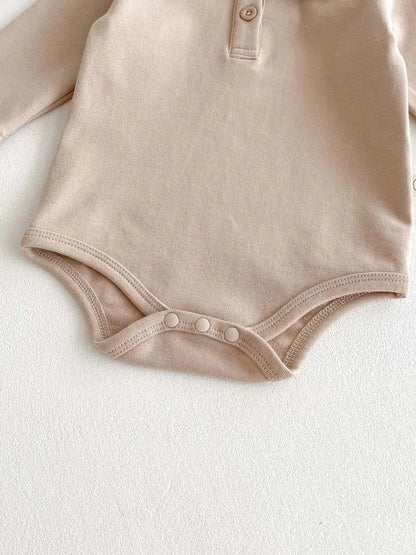 2025, Herbst und Winter, neu für Kinder, Babys, Jungen und Mädchen, Peter-Pan-Kragen-Outfits, Kleinkinder-Overalls, Samt-Bodys, warm halten