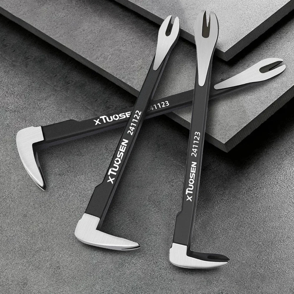 Nagelzieher, Katzenpfoten-Nagelentferner, multifunktionales Brecheisen-Werkzeug, Nagelextraktor aus Stahl für Heim- und Holzbearbeitungswerkzeuge