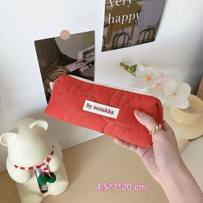 2025 Cute Rabbit Travel Cosmetic Lipstick Purse Storage Bag Kawaii Women Makeup Handbags Organizer Wallet Pouch Pencil Case Bags
