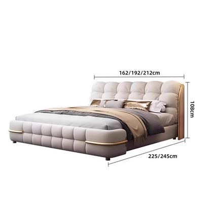 Ästhetisches, luxuriöses, einzigartiges Bett, Queen-Size-Bett, elastisches Schlafzimmer, Doppelbett, Schlafen, 180 x 200 cm, Camas De Matrimonio Dormitorio, Heimdekoration