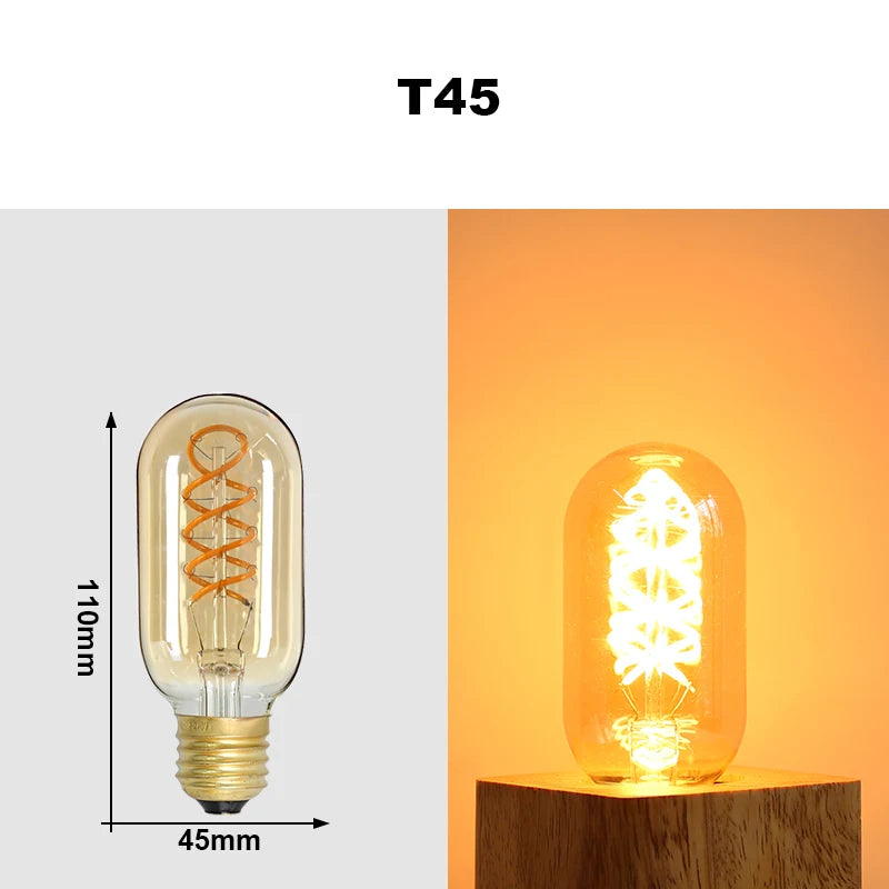 Vintage LED Edison Glühbirnen Lichter E27 AC 220V Retro Loft LED Lampe Schlafzimmer Esszimmer Für Home Dekoration innen Beleuchtung.