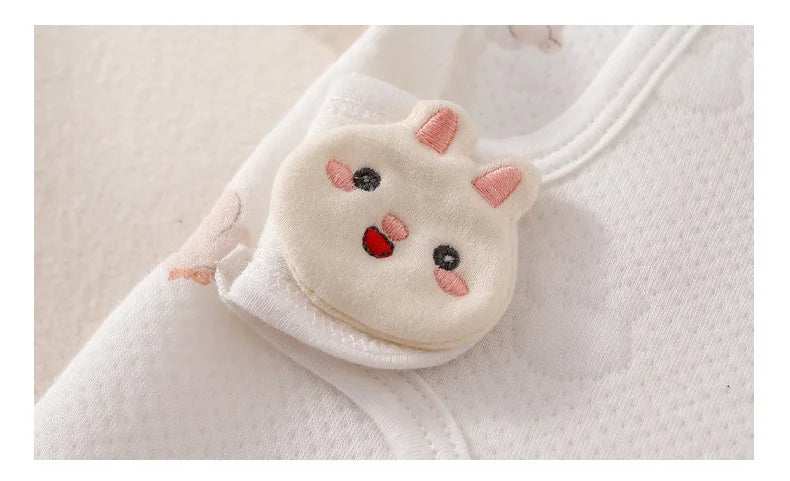 Frühling und Herbst 0-6 Monate Baby Strampler Winter Neugeborene Mädchen Jungen 100 % Baumwolle Kleidung von Langarm Säuglingskleidung Pyjamas.