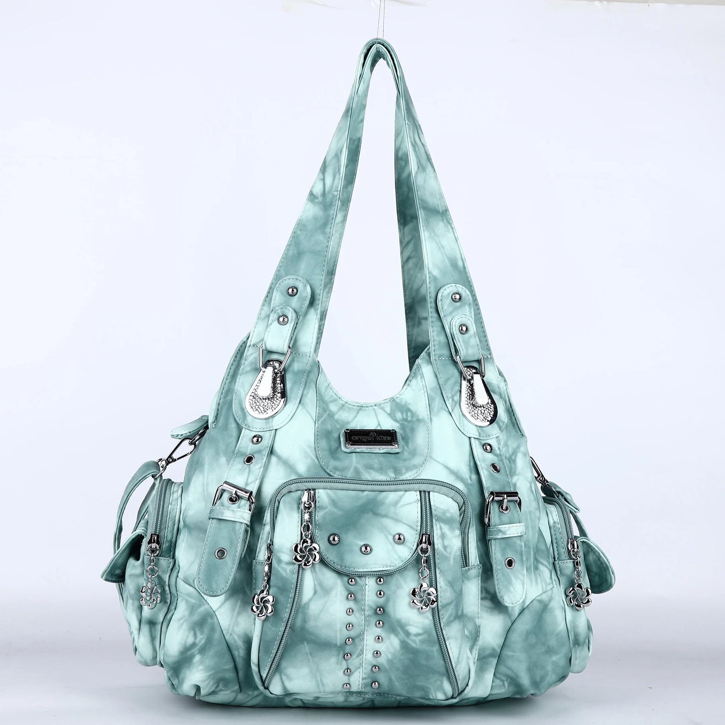 Angel kiss Bag Women Fashion Handbags PU Leather Shoulder Bags Female Satchel Big-capacity Shoulder Purse Bag bolsa feminina.