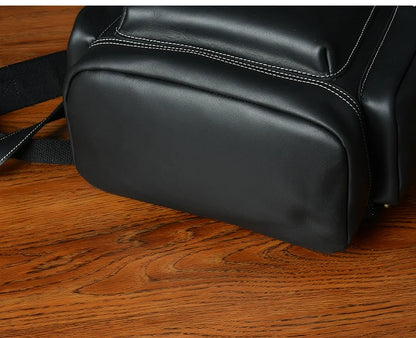 Vintage Crazy Horse Echtes Leder Rucksack Männer Leder Bagpack Klettern Rucksack männlichen Große Wandern Rucksack M814