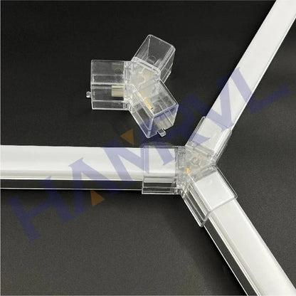 Garage Accessories DIY LED tube Hexagon connector cable for honeycomb Lamp 110-240V for Barbershop Workshop 4s Car Body Lighting.