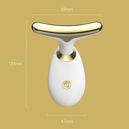 Neck Face Lifting Device Face Slimming Eye Massage Beauty Skin Facial Vibration Machine Anti Aging Reduce Edema Double Chin.