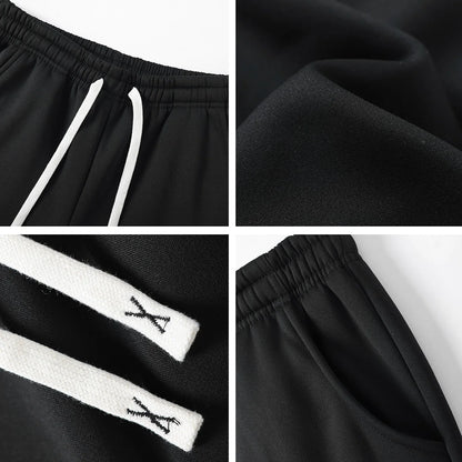 Men's ankle binding jogging pants, elastic casual sports pants, suitable for outdoor cycling, fitness, running, and hiking.