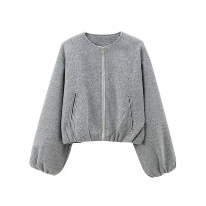 Jacken Herbst Damen 2025, neuer schicker lockerer Damenmantel, elegante Mode, Straße, warmer Jugendmantel