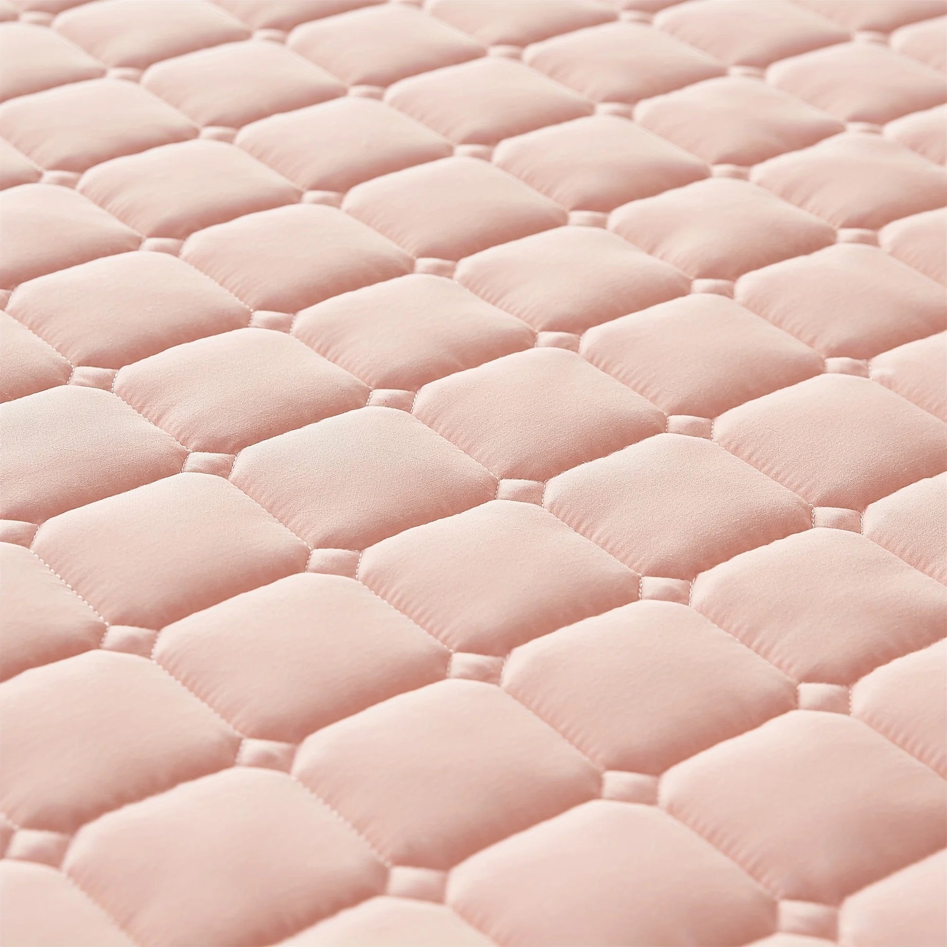 1piece simple solid-color thin mattress cover, single piece set, soft and comfortable, machine washable, suitable for bedrooms,.