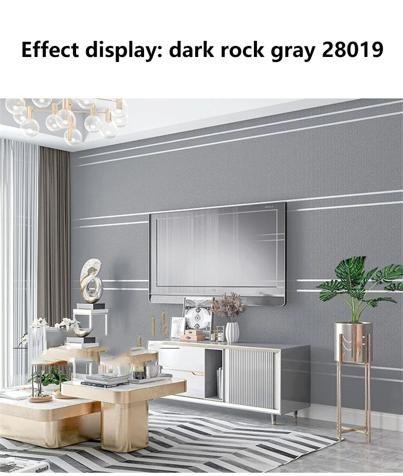 3d Tapete moderne einfache gestreifte Muster Wohnzimmer TV Hintergrund Wohnkultur Vliesstoff nicht selbst klebende Wanda uf kleber