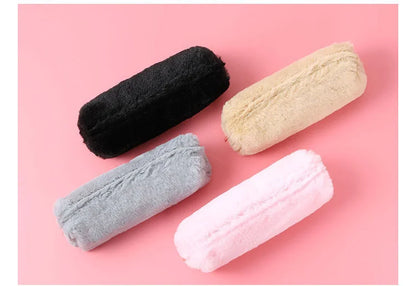 1Pcs Neue Nette Cartoon Kawaii Plüsch Tragbare Stift Bleistift Tasche Tasche Schule Bürobedarf Schreibwaren Fall.