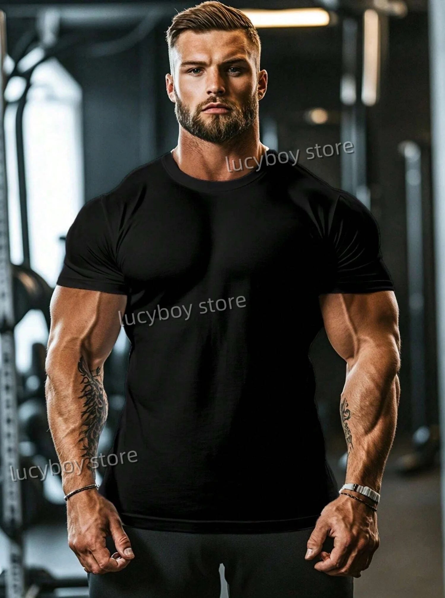 2025 LEGENDARY print Mens Gym Muscle power Training T Shirt Sports Jogging Short Sleeve TeesRunning  Men Oversized Clothing Tops.