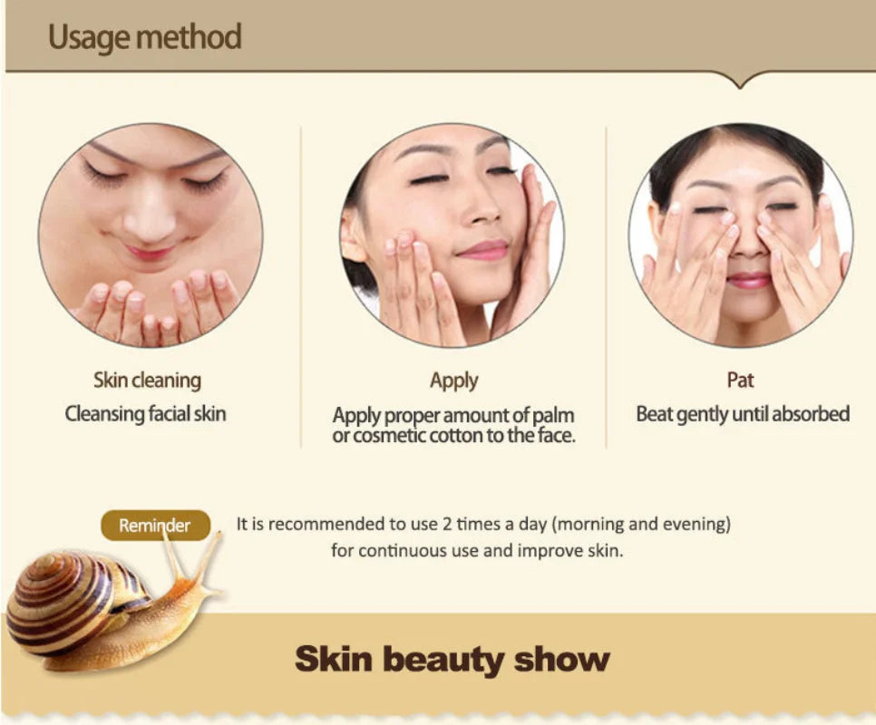 Snail Collagen Face Cream Whitening Moisture Anti Aging Facial Firming Cream Anti Wrinkles Eye Bags Korean Skin Care Product 60g.