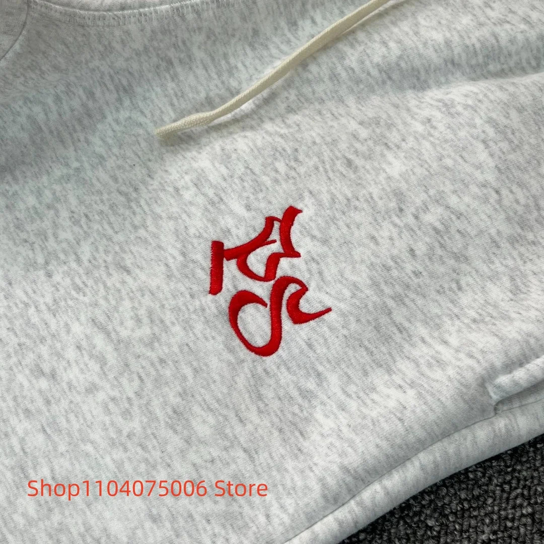 Pepe Studio Fleece-Lined Elastic Waist Jogger Pants Winter Warm Soft Loose Fit Sweatpants with Drawstring for Women Men