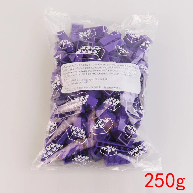 250/500/700 1000 Pcs Pieces Replacement Parts DIY Classic Brick Blocks Building Xmas Gift Creative Moc Sets City Brinquedos