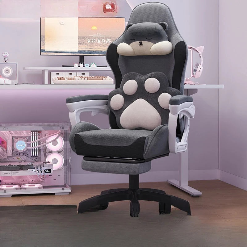 Bezaubernder Stuhl für Studenten, bequemes langes Sitzen, verstellbarer Home-Office-Gaming-Sitz