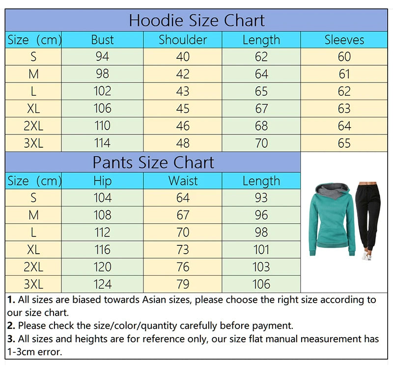 Hot Sales Womens Tracksuit Print Sports Hoodies for Women Suit Jogging Sweatshirts+Pants 2 Pcs Sets Casual Woman Pants Sets 2025.