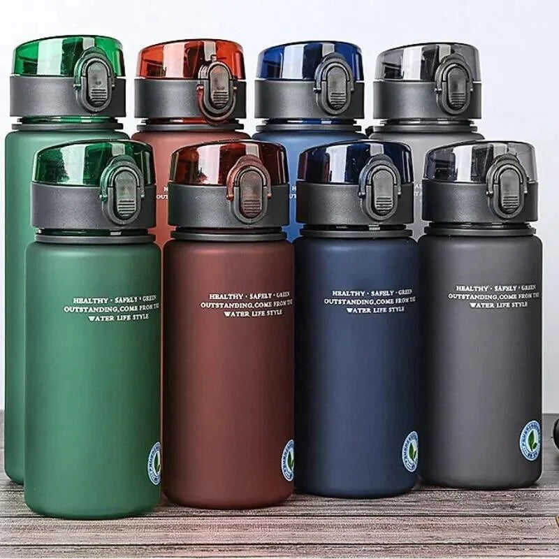 1PCS Portable BPA Free Leak Proof Sports&Fitness Frosted Water Bottle High Quality Children and Adults Casual Water Cup.
