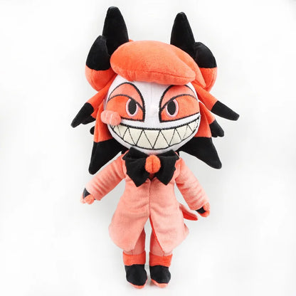 Hot Cat Plush Toy Funny Angel Dust Alastor TV Fans Collecting Gift Cute Cotton Stuffed Plush Doll Kids for Birthday Present.