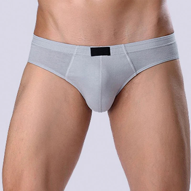 4 Pcs/Lot Men's 100% Cotton Breathable Briefs Comfortable Male Underwear Lingerie Panties Underpants Plue Size Xl -5Xl.