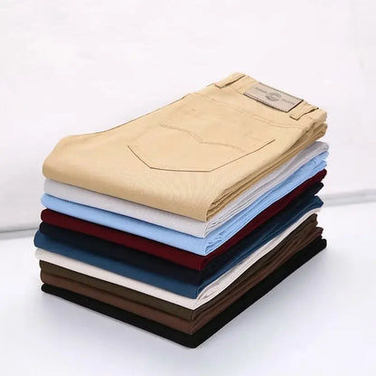 Frühling Sommer männer Hosen Farbe Gerade Bein Hosen Jugend männer Tragen Koreanischen Stil Slims Glättet Silhouette Dünne handel Hosen