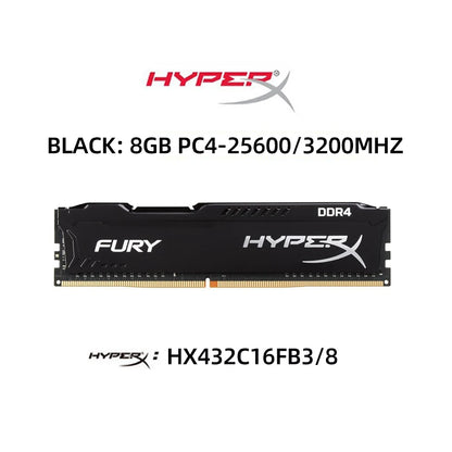 Hyperx Memória RAM DDR4 16GB 8GB 3200MHz 4GB 2666MHz 2400MHz 2133MHz Desktop Computer UDIMM Cooling Vest Memory Ram.