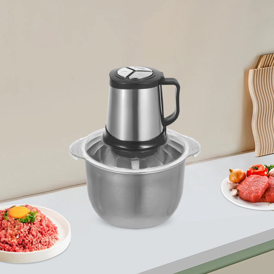 800W Stainless Steel Kitchen Meat Grinder, Electric Meat Grinder, Kitchen Lamb, Beef, Pork Minced Meat Mixer.