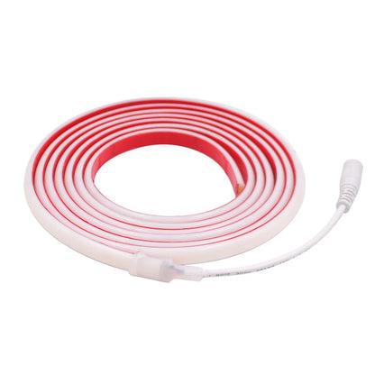 12V 24V COB Led Neon Strip Light Tape Waterproof IP68 320 LEDs Flexible Milk Tube Liner Lighting 10 Colors 0.5m 1m 2m 3m 4m 5m