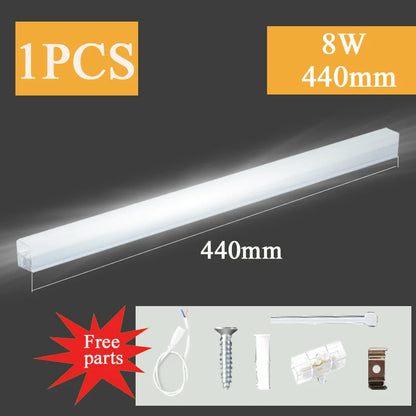 Led tube light 220v 110v T5 led Bracket Lamps For Home 8W10W 40cm Bar lights Industrial Commercial Light Fixture Kitchen Study.