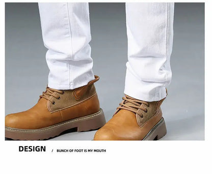 2025 Autumn Men's White Slim Fit Straight Jeans Casual Stretch Denim Pants Comfortable Fashion Streetwear Male Brand Clothing.