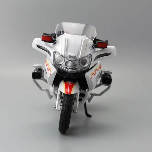 Simulation 1:12 State Guest 650G Motorcycle Model State Guest Guard Alloy Machine Model Boy Audiovisual Toy Gift.