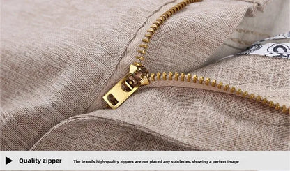 Summer Thin Men's Casual Pants Straight-Leg Loose-Fit Linen Trousers Youth Men's Pants Direct From Manufacturer Wholesale