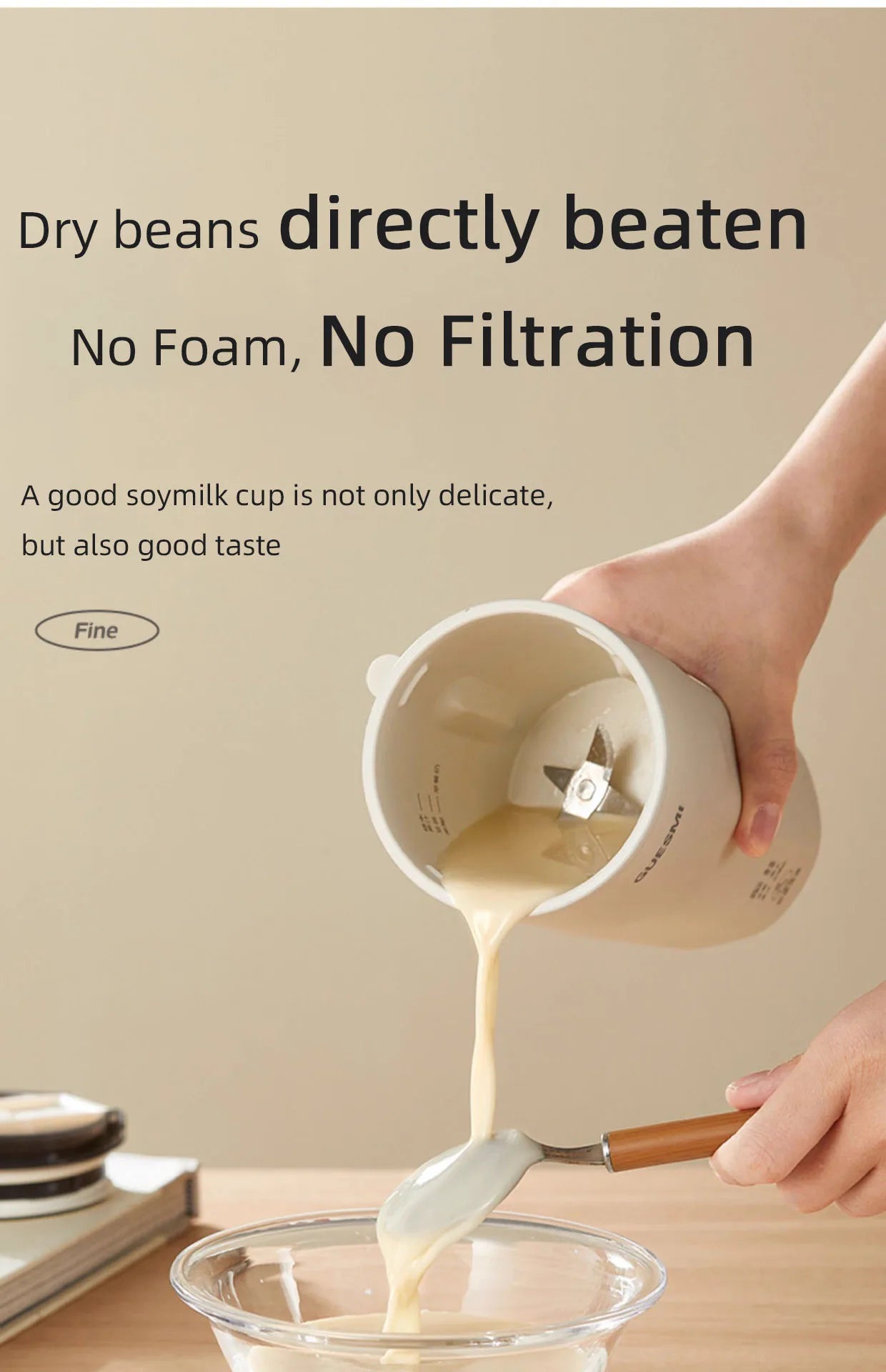 350ML Soybean Milk Machine Automatic Intelligent Food Blender Electric Fruit Juicer Water Boiling Kettle Rice Paste Maker 220v.