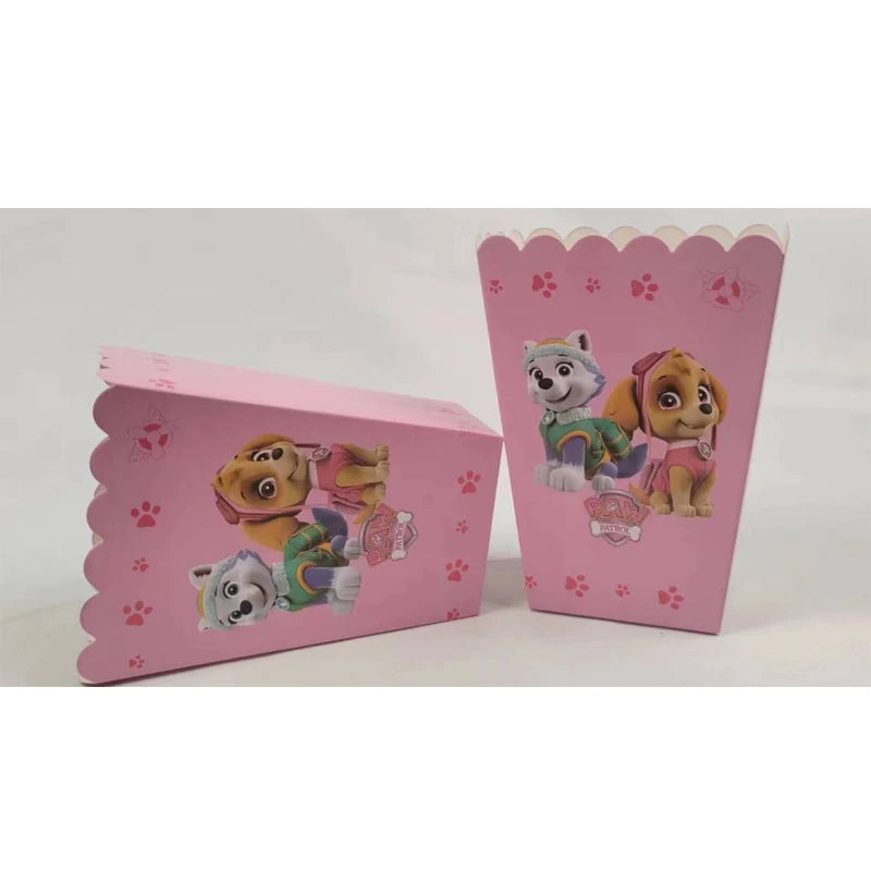 Paw Patrol Rosa Geburtstag Skye Thema Party Dekorationen Geschirr Set Pappteller Tassen Servietten Für Kind Party Liefert Spielzeug Geschenke.