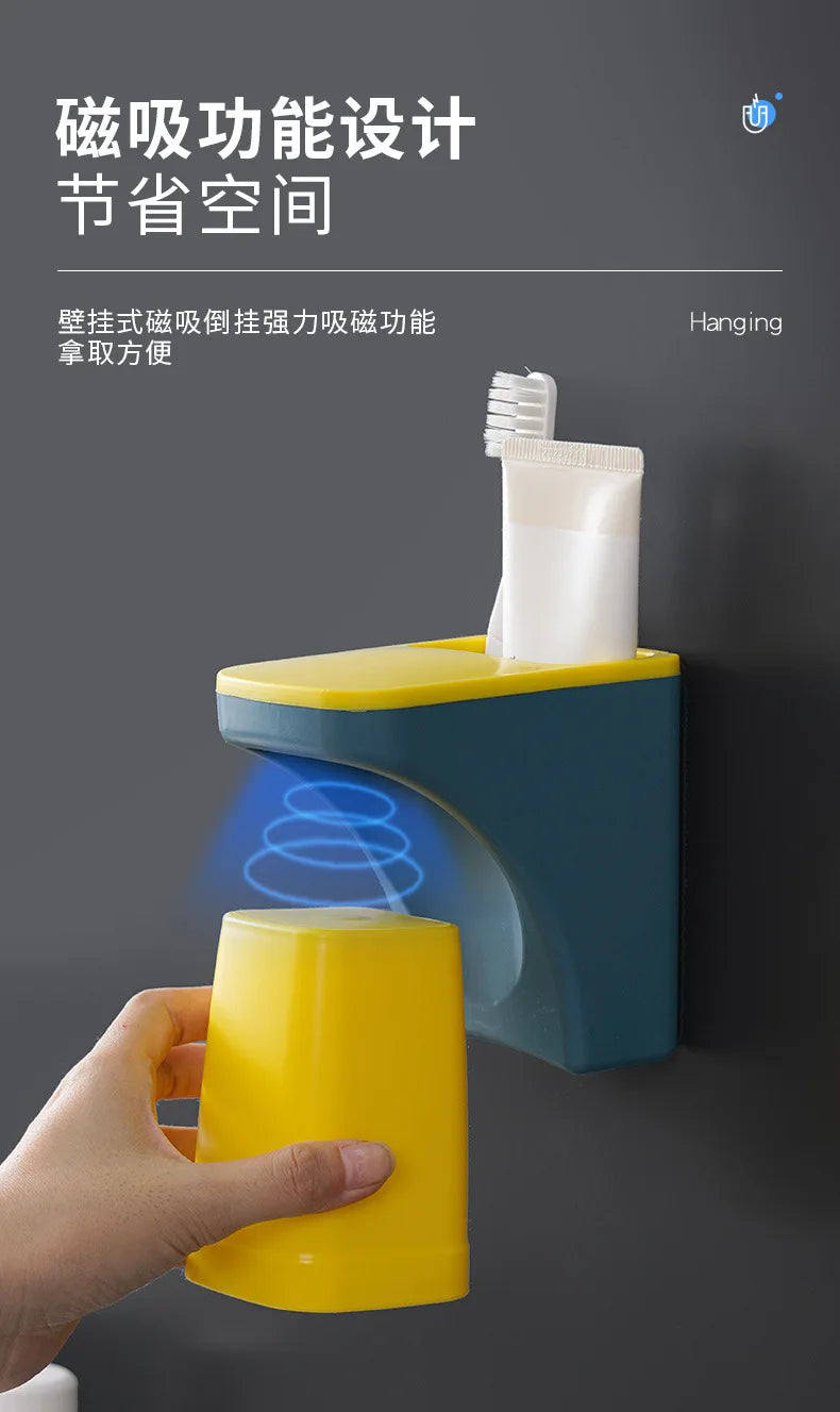 Mundwasser becherset, Bad becher halter, Zahn ablage