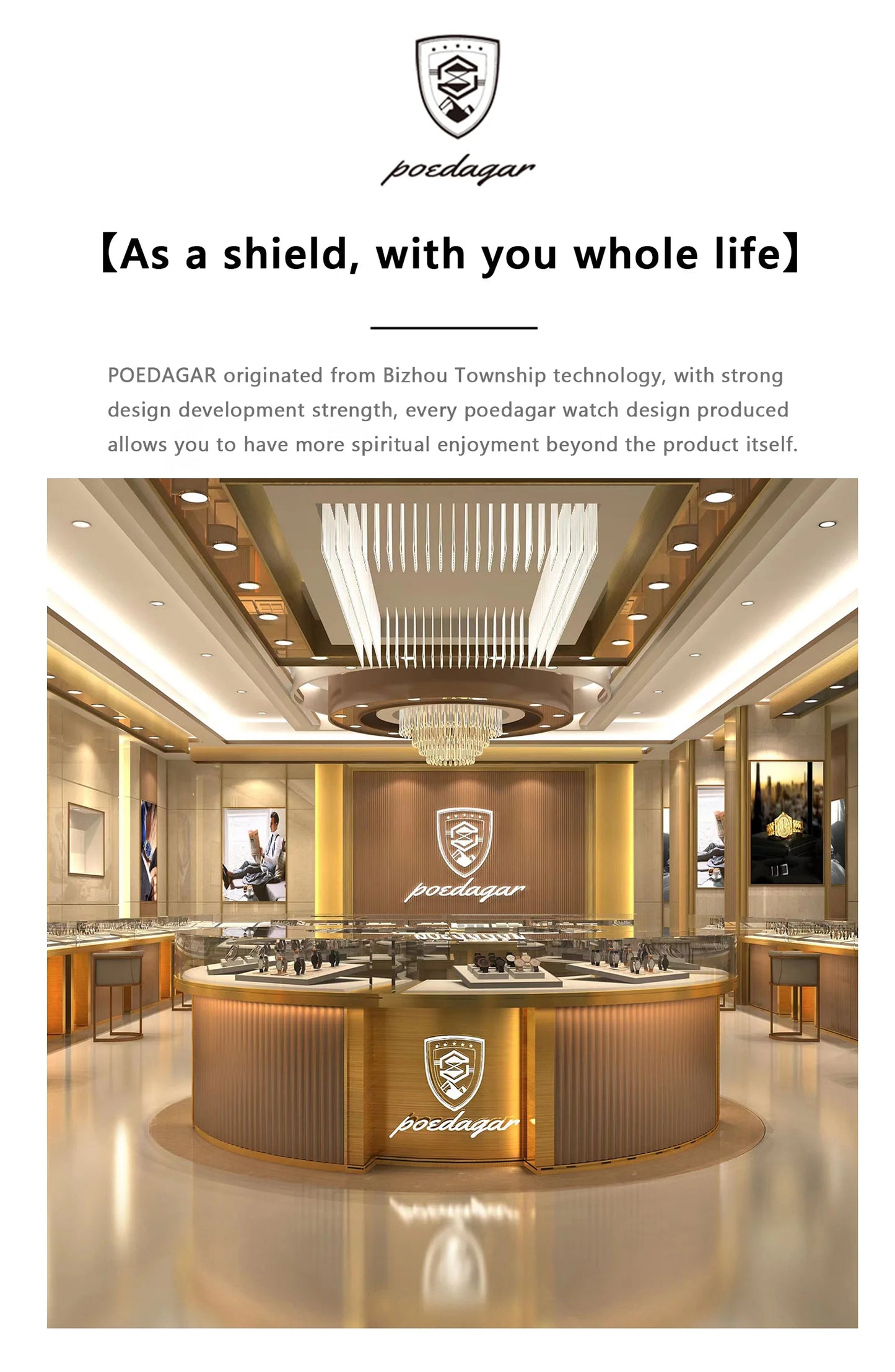 POEDAGAR Luxury Men Watch Top Original Waterproof Luminous Chronograph Man Wristwatch Stainless Steel Quartz Men's Watches Reloj