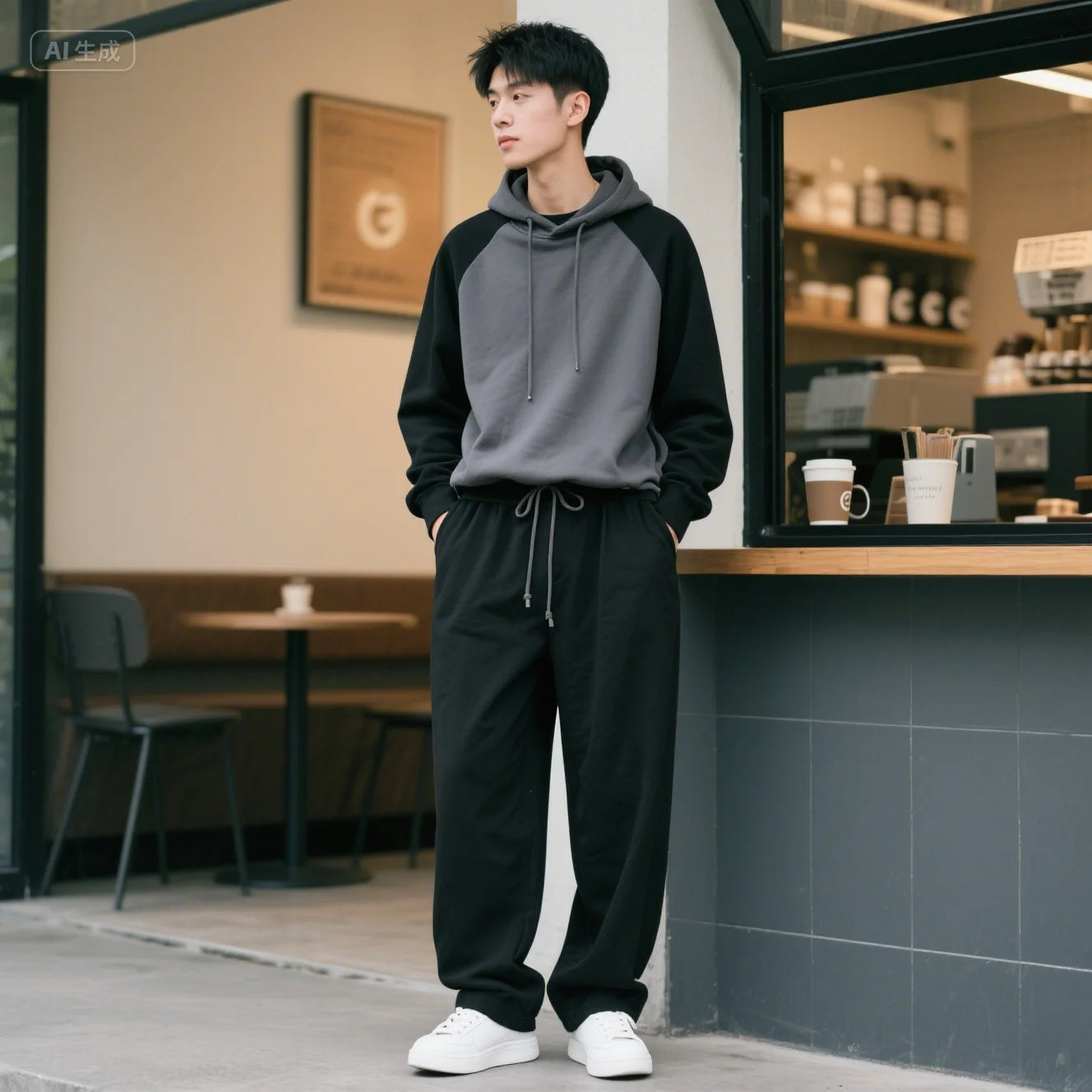 Herrenhose aus Eisseide, 2025, Sommer, neu, schwarz, grau, dünn, Business-Freizeithose, Outdoor, elastisch, atmungsaktiv, gerades Bein, Jogginghose.