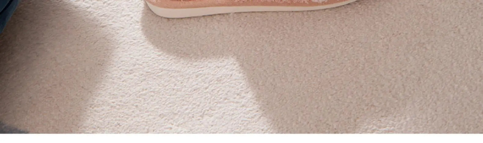 Evshine Cat Paw Warm Slippers For Women Winter Plush House Slippers Cute Fashion Fur Slippers Couple Indoor Bedroom Fuzzy Shoes.