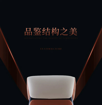 Studie Drehbarer Bürostuhl Liege Moderner Lazy Ergonomischer Thron Leder Bürostuhl Nordic Computer Mobilya Salonmöbel