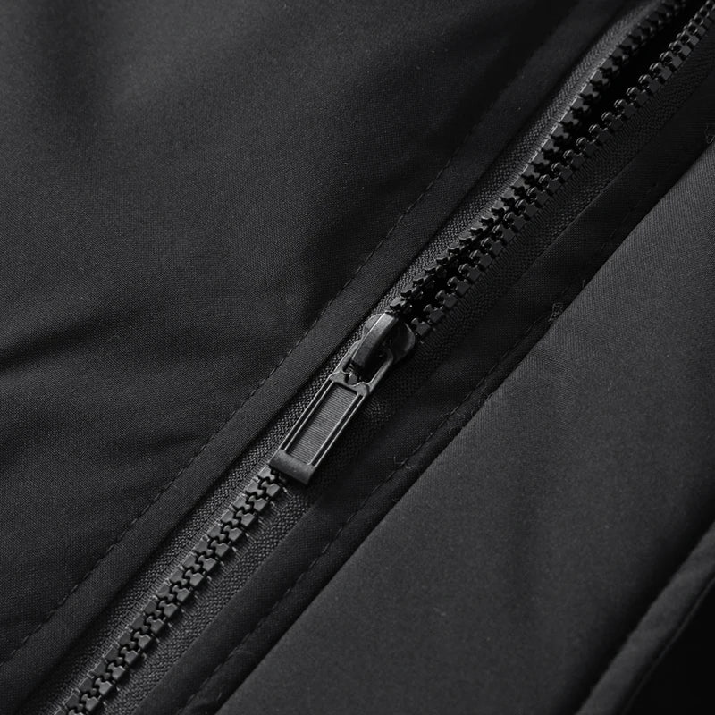 -15 Degree Winter New High Quality Thickened Cotton Warm Hooded Cotton Jacket For Men Loose Sports Windproof Oversized Jacket.