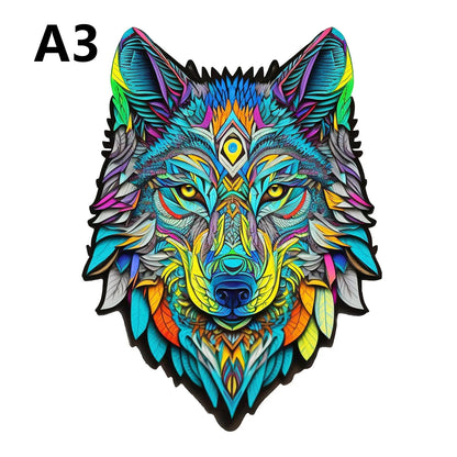 Unique Elephant Wooden Puzzle, Adult Stress Relief Toys, Irregular Animal Shapes, Holiday Birthday Gift.