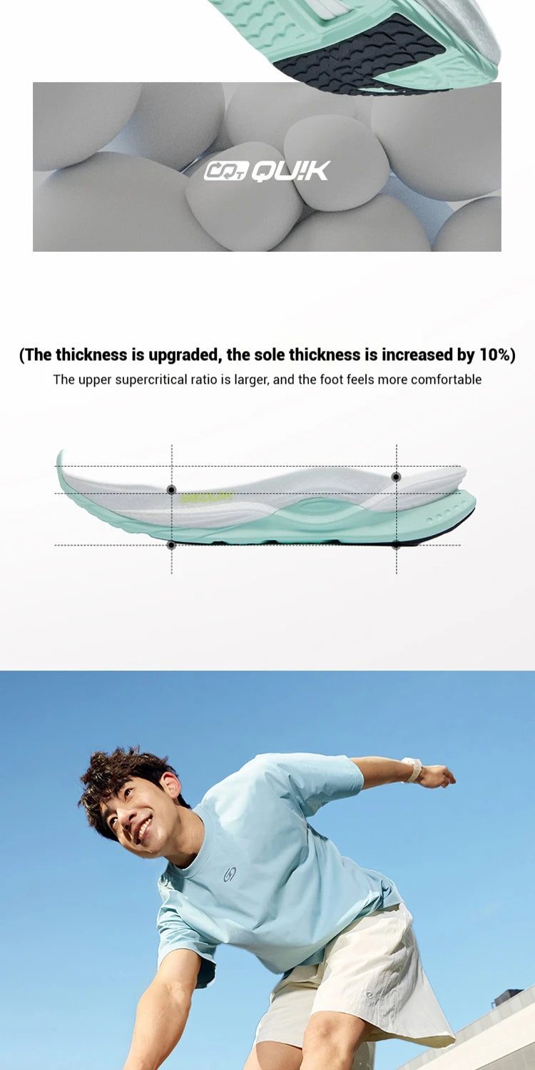 361 Degrees Fierce 5 Men Running Shoes New Soft Breathable Rebound Non-slip Shock-absorber Wear-resistant Male Sneaker 672522218.