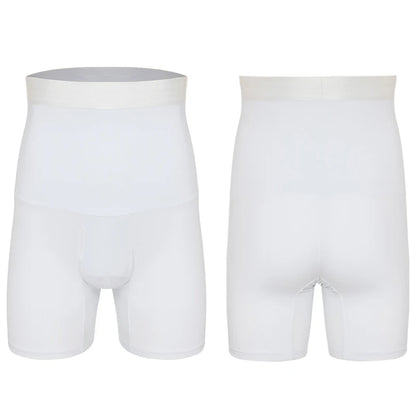 Männer Body Shaper Bauch-steuer Shorts Shapewear Bauch Gürtel Boxer Briefs Hohe Taille Abnehmen Unterwäsche Bein Kompression Höschen