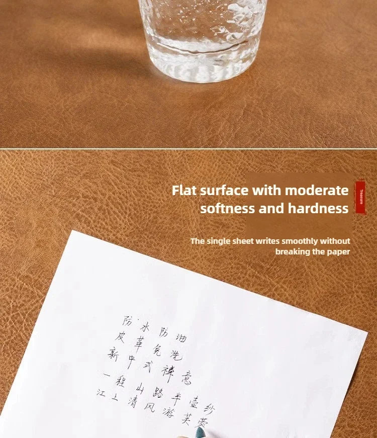 Retro Mousepad Large Mouse Pad Waterproof Non-slip PU Suede Desk Mat Computer Keyboard Desk Pad Mouse Mats Gaming Accessories.