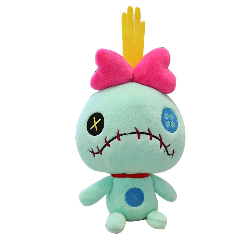 20-40cm Anime Cartoon Pink Angel Series Lilo & Stitch Doll Cute Hug Duck Stitch Plush Toy Soft Stuffed Kawaii Kid Birthday Gift.