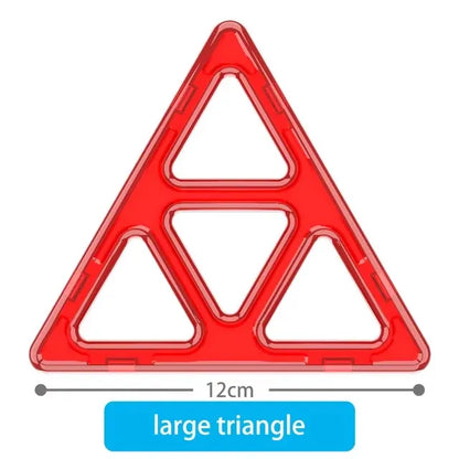 1pcs Big Size Magnetic Designer Magnet Building Blocks Accessories Educational Model Constructor Toys For Children Gifts