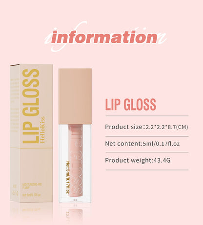 Liquid Lipstick Matte Finish Sexy Silky Lip Gloss Waterproof Kiss-proof Lasting Lip Glaze Lip Tint Cosmetics.