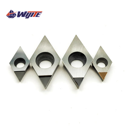 Pcd cbn dcgt070202 04 dcgt11t302 04 nc Werkzeug maschinen werden für Kupfer und Aluminium und andere Nichte isen metall dreh werkzeuge verwendet