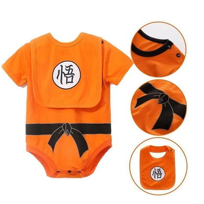 Baby Sommer kurz ärmel ige Baumwolle Anime Overall Jungen Mädchen Rollenspiel Kostüme Baby Kurzarm Body suits Kinder Stram pler