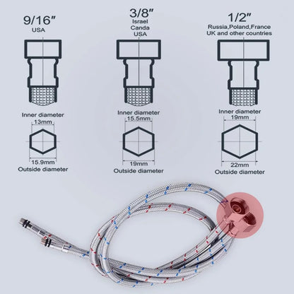 Kitchen Sink Faucet Wash basin Faucet Single Handle Stainless Steel Hot And Cold Mixer Water Tap Deck Mounted Bathroom Faucet